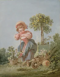 Den lille gartneren, ca. 1754 (par 90663)